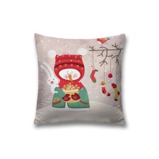 Pillowess decorative “Feligence from a snowman”, on a zipper, size 45x45 cm