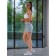 Women's shorts, size 48, gray color