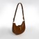 Female bag Textura, small size, brown color