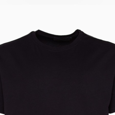 T -shirt male, black color/print mix, size 44 (xl)-5