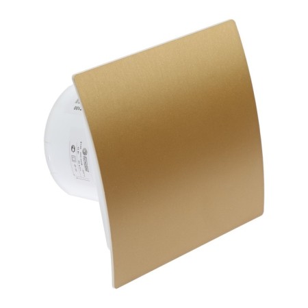 Exhaust fan "KVZ100, d = 100 mm, 33-41 dB, without a switch, matte gold-1