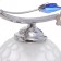 Bell chandelier 3x40W E27 Chrome Model: 2612356