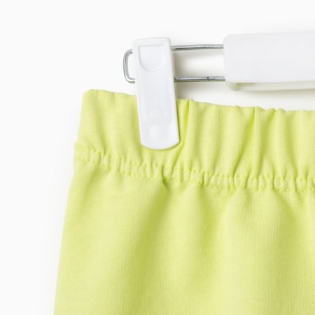 Kit for girls (T -shirt, shorts) minku lemon color, height 110-7