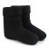 Male boots, black color, size 45 (32)