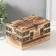 Casket chest "Adeline" brown 17.5x11x9.5
