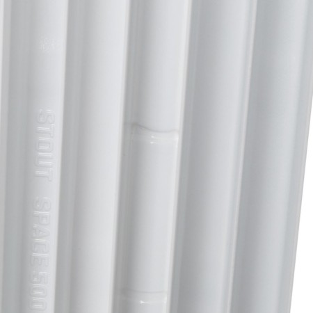 Bimetallic radiator Stout Space, 500 x 90 mm, 11 sections, side connection-4