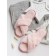 Women's slippers Amaro Home, fur, size 36-38, pink color