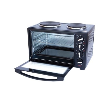 Мини-печь Econ ECO-GP3222MO, 700/1600 Вт, 2 конфорки, 32 л, 100-250°С, цвет чёрный-5