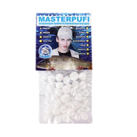 Nozzle foam balls, taste shrimp, white color