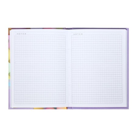 Notebook, A6, 80 sheets, in a cage, "Multicolor", a solid cover, glossy lamination, an offset block 60g/m2-3