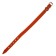 Leather collar on synthetic winterizer, 45 x 2 cm, Osh 25-35 cm, orange