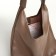 Women's bag on the magnet Textura, medium size, cosmetic bag, brown color