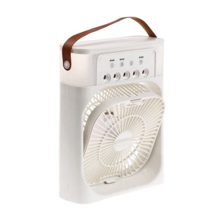 LOF-06 portable fan, with a moisturizer function, 3 speeds, USB power, white-12