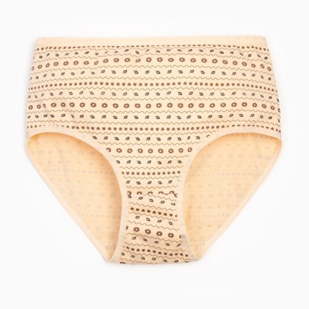 Panties female color beige, size 50-52
