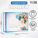 Laminated horizontal package “Happy holiday!”, 40 x 31 x 11.5 cm