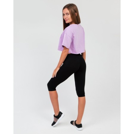 T -shirt female, lilac color, size 50-2