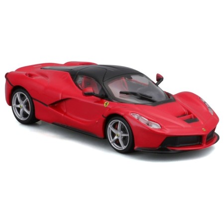 BBURAGO Ferrari Laferrari, Die-Cast, 1:43, Red color-9
