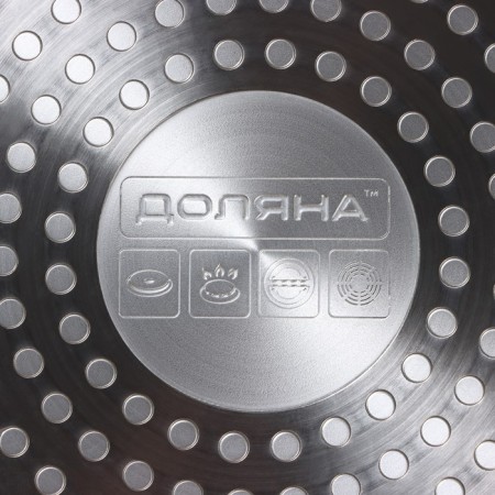 Pan of the pancake shade Grit, D = 24 cm, Soft-Touch handle, anti-stick coating, induction, brown color-6