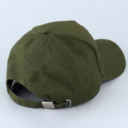 Male cap "Coat of arms", dark green color, rr 56-4