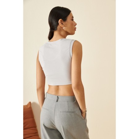 Top female Eliseeva Olesya, size 46, gray color-1