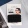 Hair gum "Classic style" (set 3 pcs) 5.5 cm, black