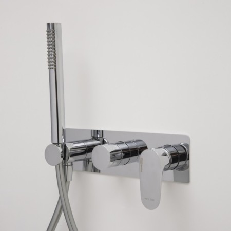 Shower mixer Wasserkraft Dinkel 5877, single -rowing, built -in, watering can, brass, chrome 100721-1