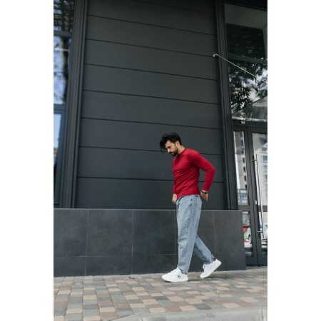 Jumper male ise, size 56, red color-8