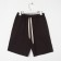 Men's shorts Minaku: Casual Collection Man Black Black Color, Rr. 50