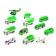 Set of gaming "Road Service", cars 12 pieces, road signs, playing field