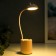 Table lamp with AKB 16216/1PK LED 4W 3000/6000K USB pink 8x8x44.5 cm Risalux