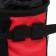 Training handbag for treats with a belt for mounting on a belt, red