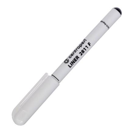 Capillary pen Centropen 2811 0.8 mm, black color, letter length 1500 m, cardboard packaging-2