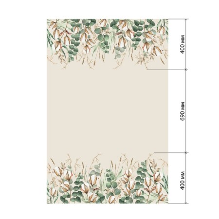 Cotton 149x110cm tablecloth tablecloth, 100% HL, reps 210 g/m2-4