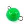 Cargo Cheburashka painted collapsible Yaman 10 pcs., 12 g, green