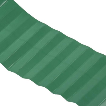 Border tape, 0.1 × 9 m, thickness 0.6 mm, plastic, green, Greengo-7