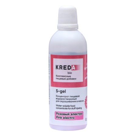 S-GEL food dye, universal "Pink Electro" 80 ml