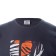T-shirt male, dark gray color, size 46