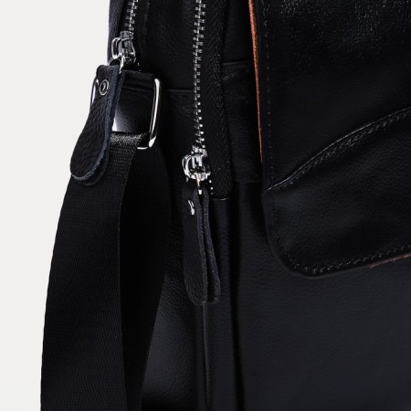 Male bag, Fidelio Largo, black color-2