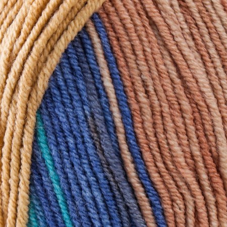Yarn "Jeans Crazy" 55% cotton, 45% acrylic 160m/50g (8207 pigeons)-2