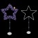 Star-frame on the stand "Zvezda"