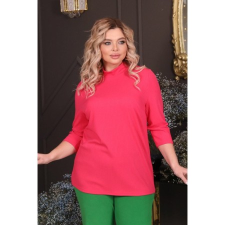 Women's turtleneck, size 52, pink color-11