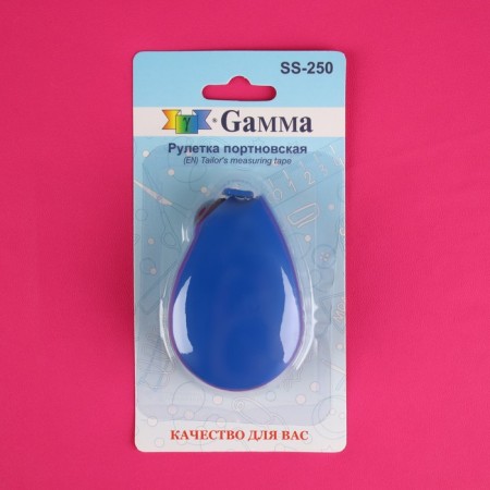 Centimeter roulette, 150 cm, blue color-2