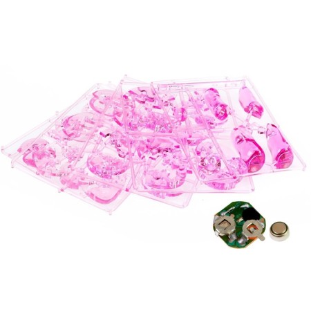 3D puzzle "Bear", crystalline, 41 detail, MIX color-1