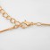 Pendant "Strazinka" in the tsap, brightness, white color in gold, 40 cm