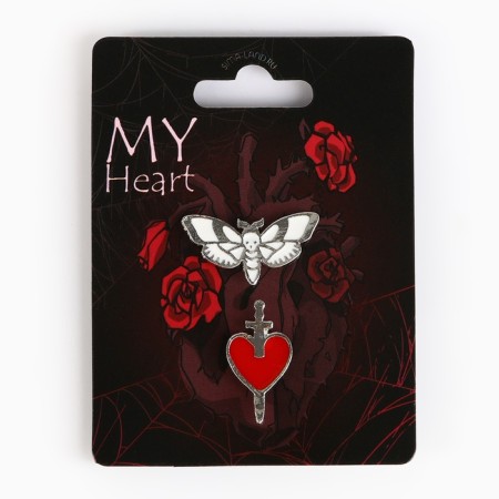Pin "My Heart" 7 x 9 cm-3
