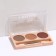 Palette of shadows for the eyelids, 3 colors