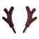 Horns "deer" size 1 pc. - 3.3 × 2.5 cm, set 2 pcs.