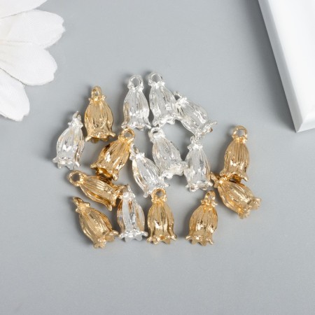 Decor for creativity Metal "Bell" mix 1.6x0.9 cm-3