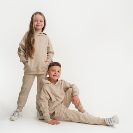 Kid for children (hoodies, trousers) KAFTAN "BASIC Line", size 30 (98-104), coffee color-6