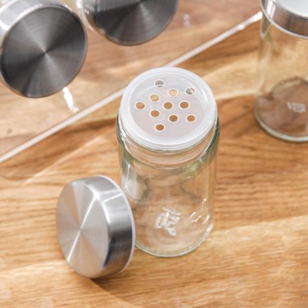Set for glass spices on the stand "Modern", 23 × 9 × 22 cm, 90 ml, 4 × 9.5 cm, 6 pcs-2